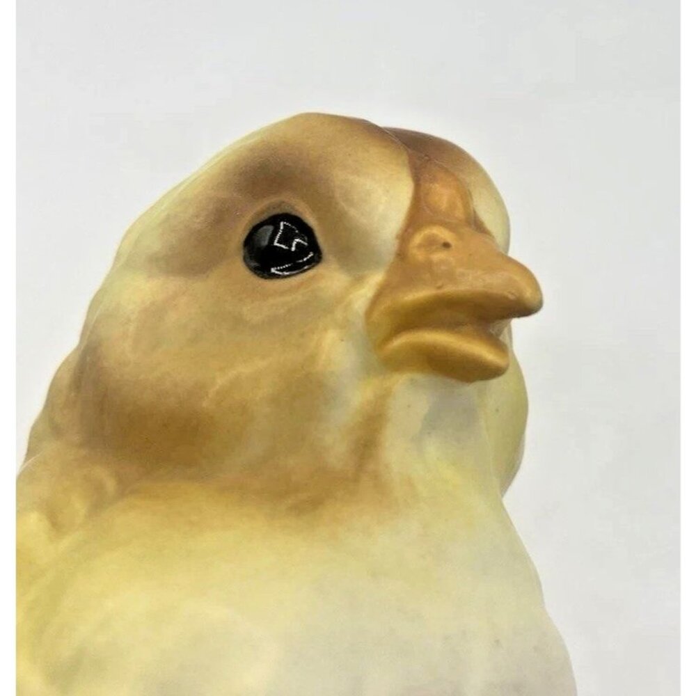 Vintage Lefton Ceramic Chick Yellow Japan Easter Spring Retro Figurine Decor - Picture 9 of 13